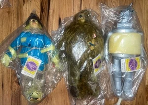 Vtg The WIZARD OF OZ 1987 Hamilton GIFT SET Scarecrow Cowardly Lion Tin Man NWT - Picture 1 of 20
