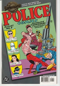 Police Comics #1 DC Comics Millennium Edition/Plastic Man/Gill Fox/Jack Cole - Picture 1 of 2