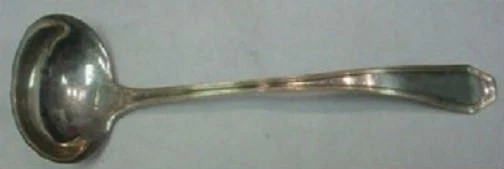 Ковш майонез из чистого серебра Queen Anne Plain от Dominick and Haff 5 1/4 дюйма - Изображение 1 из 1