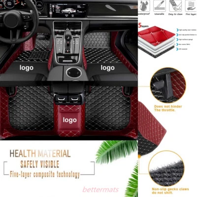 Alfombrillas de coche de lujo impermeables automáticas personalizadas para Toyota Corolla 1998-2023 Foto 1 de 4