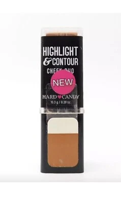 HARD CANDY Highlight & Contour Cheek Duo,  ISLAND GLOW #929   Sealed! Foto 1 de 2
