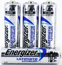 SHRINK PACK OF 4X ENERGIZER AA BATTERIES LR6 L91 MN1500 1.5v