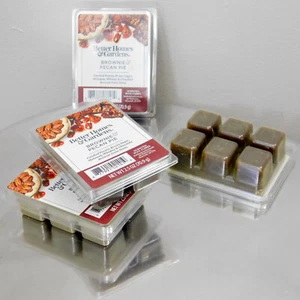 NEW Better Homes & Gardens Brownie Pecan Pie Scented Wax Cube Pack of 4 Set Lot - Picture 1 of 5
