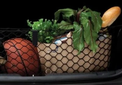 Red de carga organizadora de malla estilo sobre maletero trasero para Chevrolet Volt 2011-2019 Foto 1 de 4