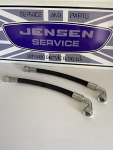 JENSEN C-V8 OIL PIPE X 2 - OIL FILTER TO OIL PUMP # 1929662 - Picture 1 of 3
