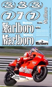 1/6 Decals per Yamaha YZR500 2001  Max Biaggi Carlos Checa  TBD910 - Foto 1 di 1