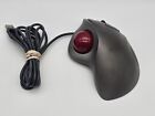 Logitech T-BB18 TrackMan Wheel USB Trackball Mouse + Scroll 804360-1000 ~TESTED