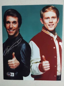 HENRY WINKLER signed 8x10 Foto FONZ Happy Days Ron Howard Autogramm JSA BAS QR - Bild 1 von 1