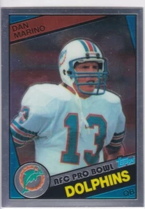 Inserto ristampa cromato Dan Marino Topps ROOKIE CARD calcio delfini RP RC - Foto 1 di 2