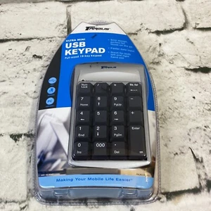 Numeric Keypad Targus PAUK10Y01U USB with 2-port Hub 19 Key Function Full Size - Picture 1 of 3