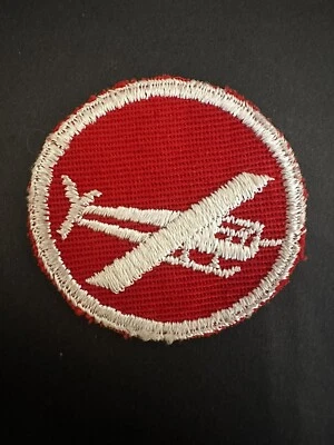 WW2 US airborne officers Artillery/Engineer glider garrison cap patch  - Image 1 of 2