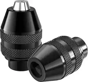 Confezione da 2 Mandrini Senza Chiave, da 1/32" a 1/8" Ricambio 4486 Mandrino per Trapano... - Foto 1 di 7