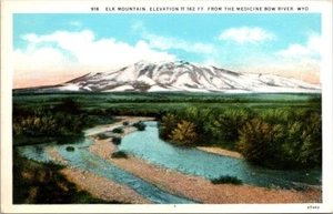 Postkarte Elchberg Medizin Reihe Fluss Wyoming WY - Bild 1 von 2