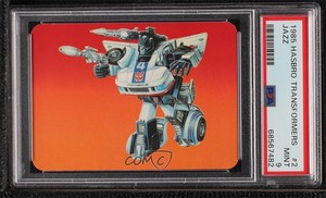 1985 Hasbro Transformers Jazz #2 PSA 9 MINT 0b3o