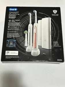 Oral-B Smart Series Rechargeable Toothbrush 2 Pack - Picture 1 of 6