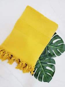 Large Bath Towels 100% Cotton Turkish Towels 35x67 Premium Quality Towel - Picture 1 of 16