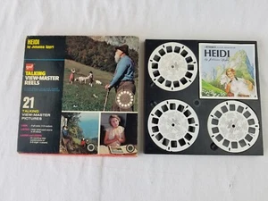 Talking View-Master Heidi by Johanna Spyri 3 Reel Set Vintage Rare complete - Picture 1 of 4