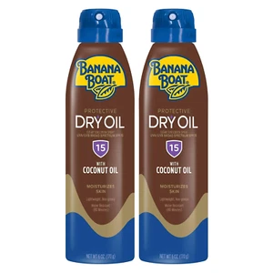 Protective Tanning Dry Oil Clear Spray Sunscreen SPF 15, 6Oz | Tanning Sunscr... - Picture 1 of 1