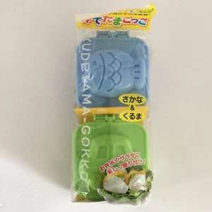 Japanese Bento Box Lunch Accessories - Egg Molds Fish and Car - Picture 1 of 1