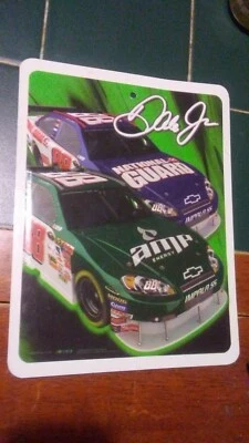 Amplificador de letrero de hojalata Dale Earnhardt Jr de colección Energy & National Guard Foto 1 de 3