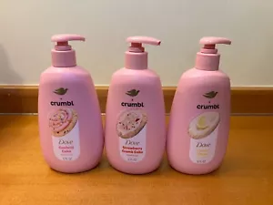 NUOVO set lavaggio a mano colomba x crumbl torta confetti fragola briciola torta glassa limone - Foto 1 di 2