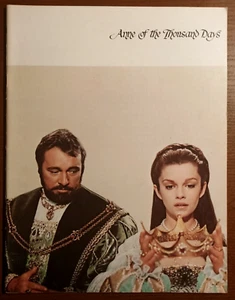 Ana de los Mil Días - Programa de recuerdos de películas 1969 / Impreso en Holanda - Imagen 1 de 7