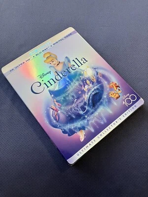 CiNDeReLLA (1950 film): 4K+blu-ray+d/c with Slipcover “NEAR MiNT”  👠BRaND NeW👠 Foto 1 de 4
