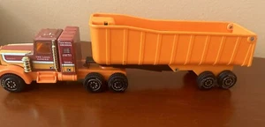 Mix Lot, Vtg Red Rock Arkansas “The Load Ranger” Kenworth Tonka Cab & Trailer, + - Picture 1 of 7
