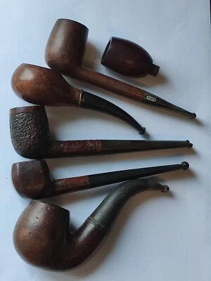 Magnifique Lot de  5 pipes Ropp -CIVODUL-FOLL AMIE - - Photo 1/4
