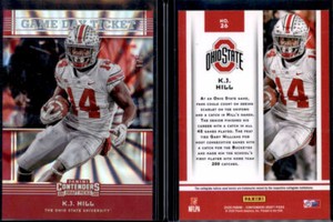 2020 Contenders Draft - K.J. Hill - Rookie - SSP 1/5 - Game Day Ticket - #26