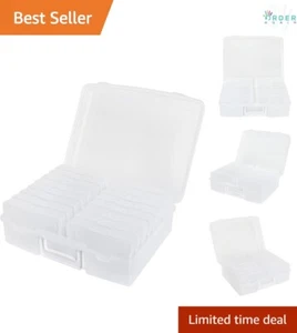 Large Capacity Clear Craft Keeper with 16 Photo Cases - Ideal for Organizing - Picture 1 of 10