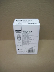 Hubbell SNAPGFTW83R Rosso GFCI Snap Connect 20A 125V Nema 5-20R grado ospedaliero - Foto 1 di 5