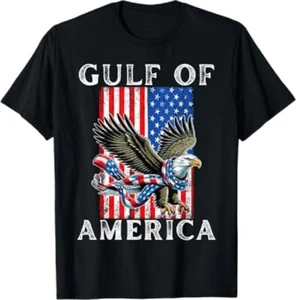 Gulf Coast of the United States 2025 US American Flag T-Shirt - Picture 1 of 4