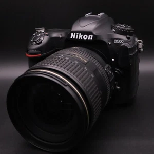 Kit de lentes Nikon D500 + AF-S 24-120 mm f/4G VR excelente+++ obturador 103K funciona perfectamente - Imagen 1 de 17
