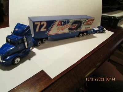 # 72 ADAP racing team -KEN BOUCHARD- CAR HAULER,RACING CHAMPION INC. 1989 - Image 1 of 2