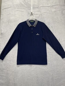 Vintage 90s Paolo Gucci Polo Shirt Size 95 (S) Knit Long Sleeve - Picture 1 of 4
