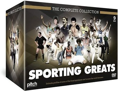 COMPLETE COLLECTION SPORTING GREATS 9 DVD SET Boxing Horse Racing Rugby Tennis - Image 1 of 3