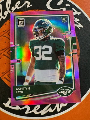 2020 Donruss Optic #145 Ashtyn Davis Pink - Image 1 of 2