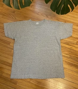 Vintage 80s 2XL XXL Champion Gray Blank Single Stitch Boxy T-Shirt USA Made - Picture 1 of 7