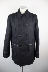 Trussardi Jeans Coat Wool Man Jacket Size 50 Man Casual Jacket Retro Vintage - Picture 1 of 8