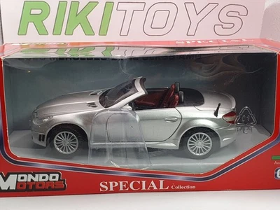 Mercedes Benz SLK55 AMG R171 MondoMotors 1/24 Argento met. - Immagine 1 di 3