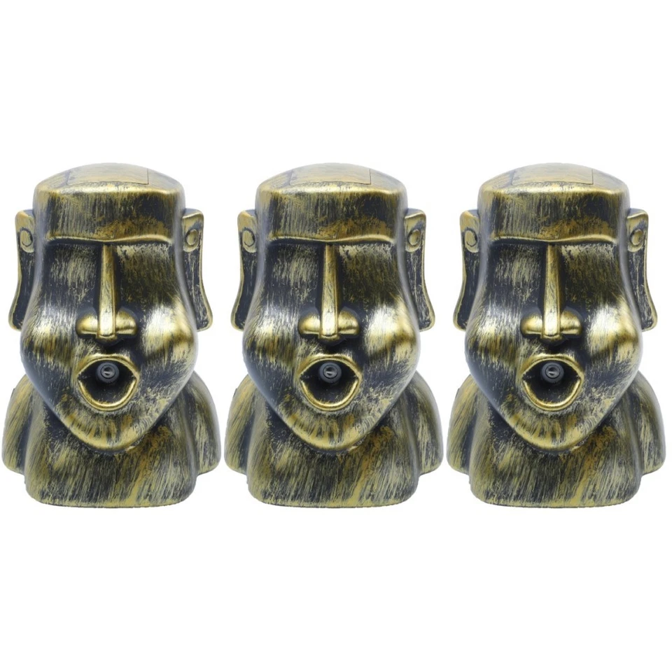 3 stücke diffuser luftbefeuchter moai-förmiger hause usb verdampferer - Bild 1 von 4