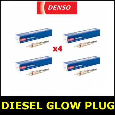 4x Glow Plugs Fits SUZUKI GRAND VITARA I 2.0 RF RFM FT HT 641GD - Image 1 of 4