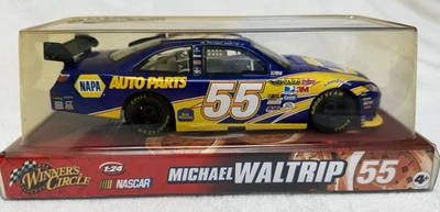 MICHAEL WALTRIP 2008 NAPA AUTO PARTS # 55  1/24 WINNERS CIRCLE DIECAST CAR NIB - Image 1 of 4