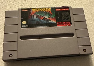 Super Nintendo (SNES) Drakkhen Cartridge Only Authentic Tested - Image 1 of 4
