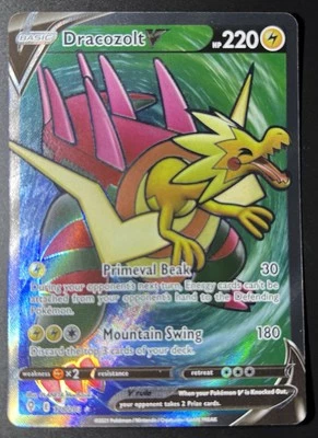 Dracozolt V (Full Art) 178/203 Swsh07: Evolving Skies Holo-NM - Image 1 of 2
