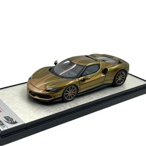Modellino Auto BBR Models 1/43 Ferrari 296 Fiorano Verde Volterra Gloss Strip... - Foto 1 di 7