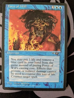 Force of Will ~ Alliances [Near Mint][Magic MTG] - Image 1 of 4