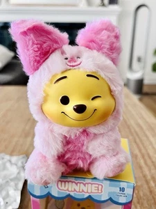 NEW Disney Miniso Winnie! Vinyl Surprise Box Pendant Plush Keychain Blind Piglet - Picture 1 of 3