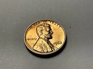 1962 1c Alloy Mix Proof Lincoln Cent #123 - Picture 1 of 4